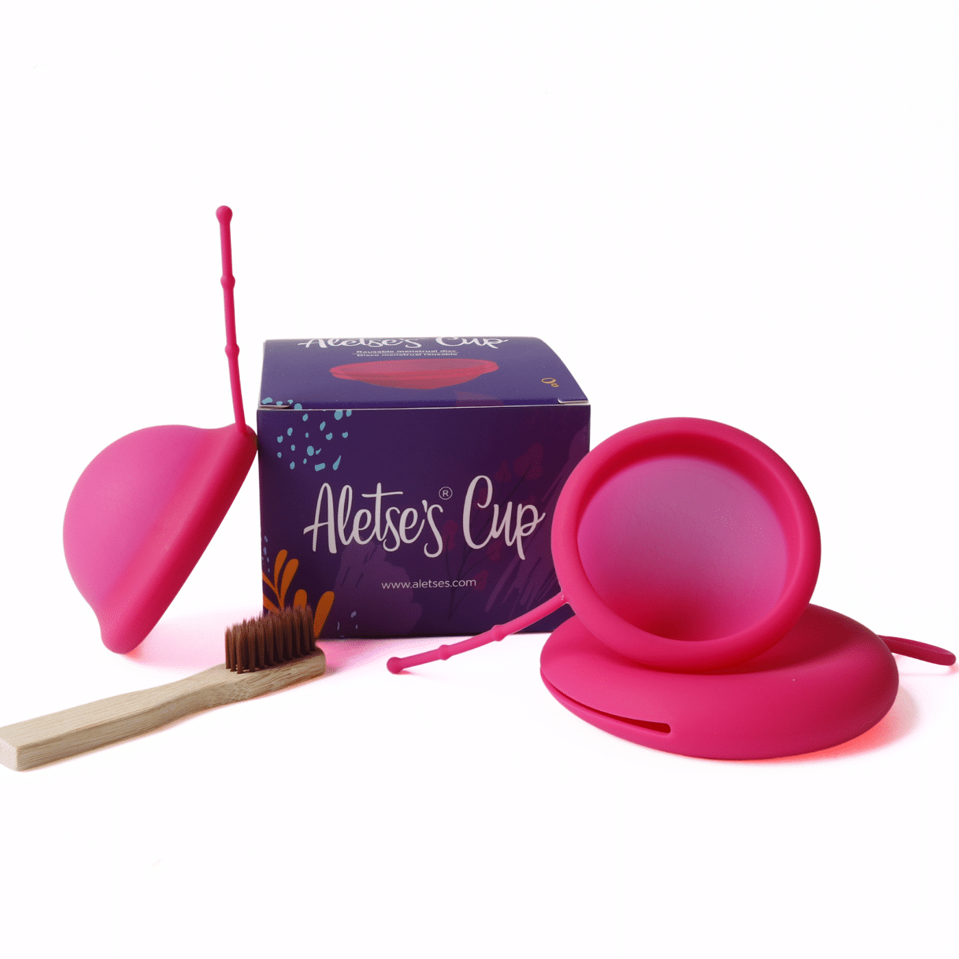 Kit Discos Menstruales Aletse's - Imagen 2